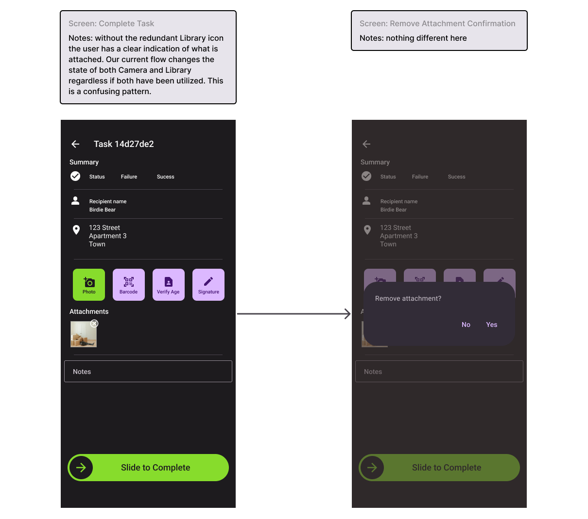 WireFlow of Drivers app